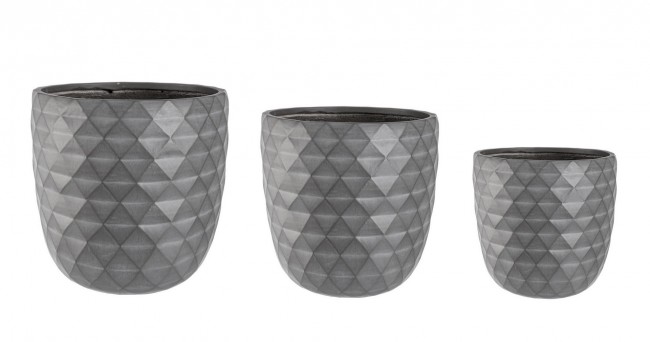 Set3 P.Vaso Pyramid Bomb Antracite