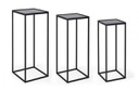 Set3 Tavolino Nucleos Qu Nero  