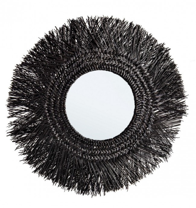 Specchio con cornice Illusion Nero  Cod.0242649