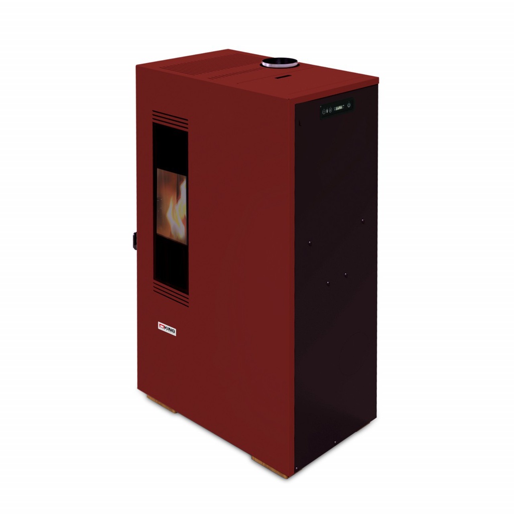 Stufa Pellet  MOD.MINI KING 5 BORDEAUX