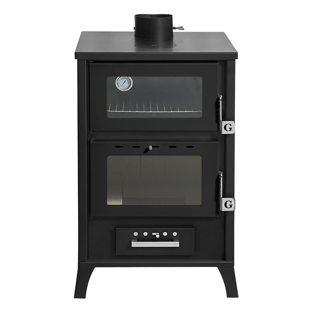 Stufa a Legna con Forno 22 Kw L50,5xp58,5xh91,5