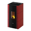 Stufa a pellet Cristal 7 Potenza 7KW