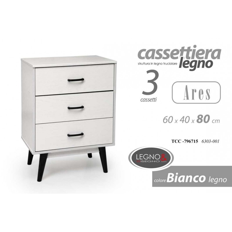 TCC-CASS.3CAS ARES 60*40*80CM 6303-001