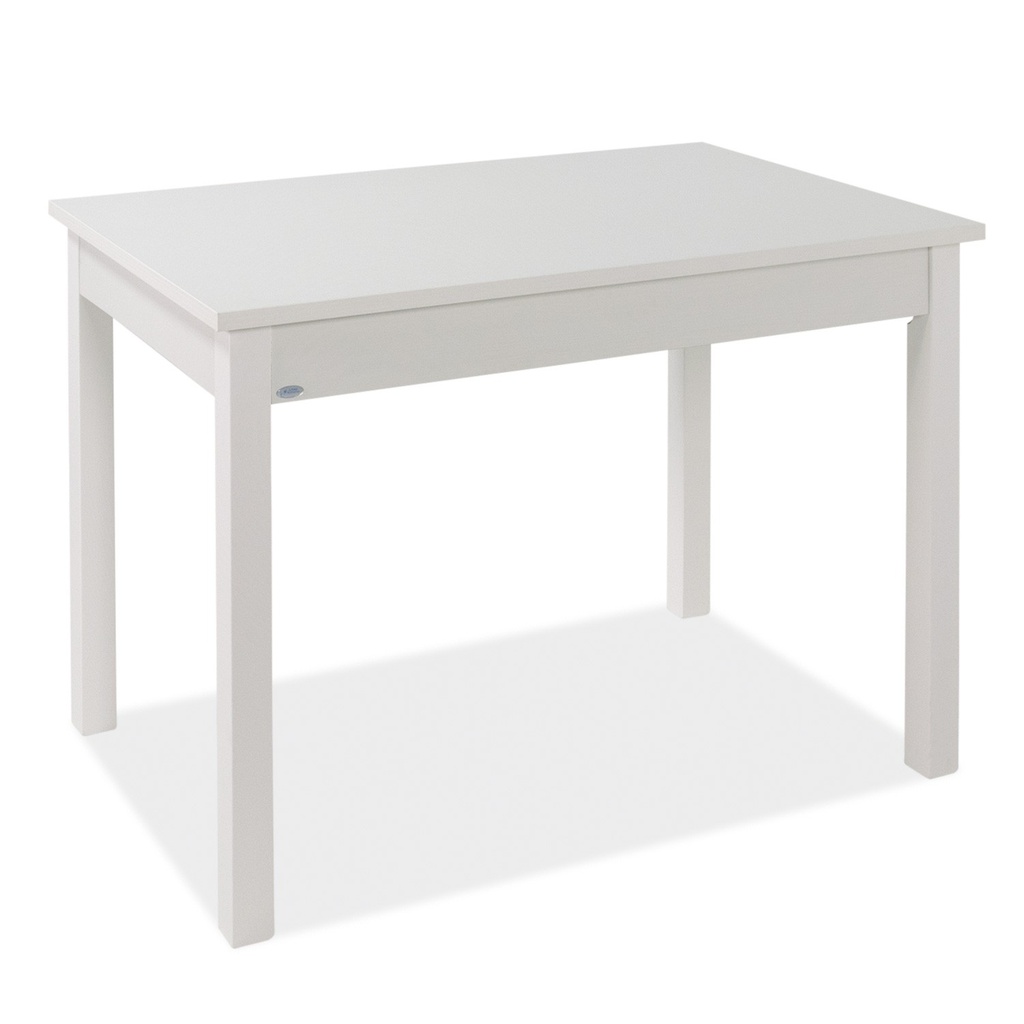 Tavolo Firenze Bianco  110×70 Cm +40