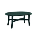 Tavolo In Polipropilene 'Danubio' Verde cm 110x165 H.72