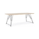 Tavolo design industrial in legno DISTRICT 200x90x h76 cm