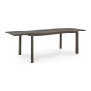 Tavolo per esterno allungabile in alluminio Caffè HILDE YK14 160-240x90x h75 cm