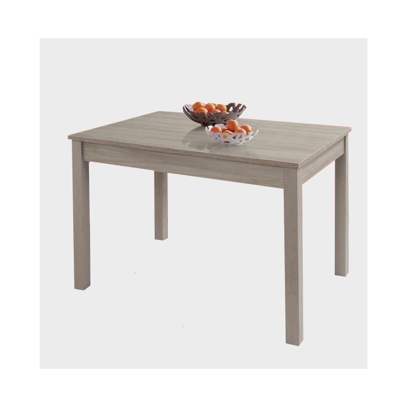 Tavolo pranzo allungabile Olmo in legno nobilitato cm 80x120-160