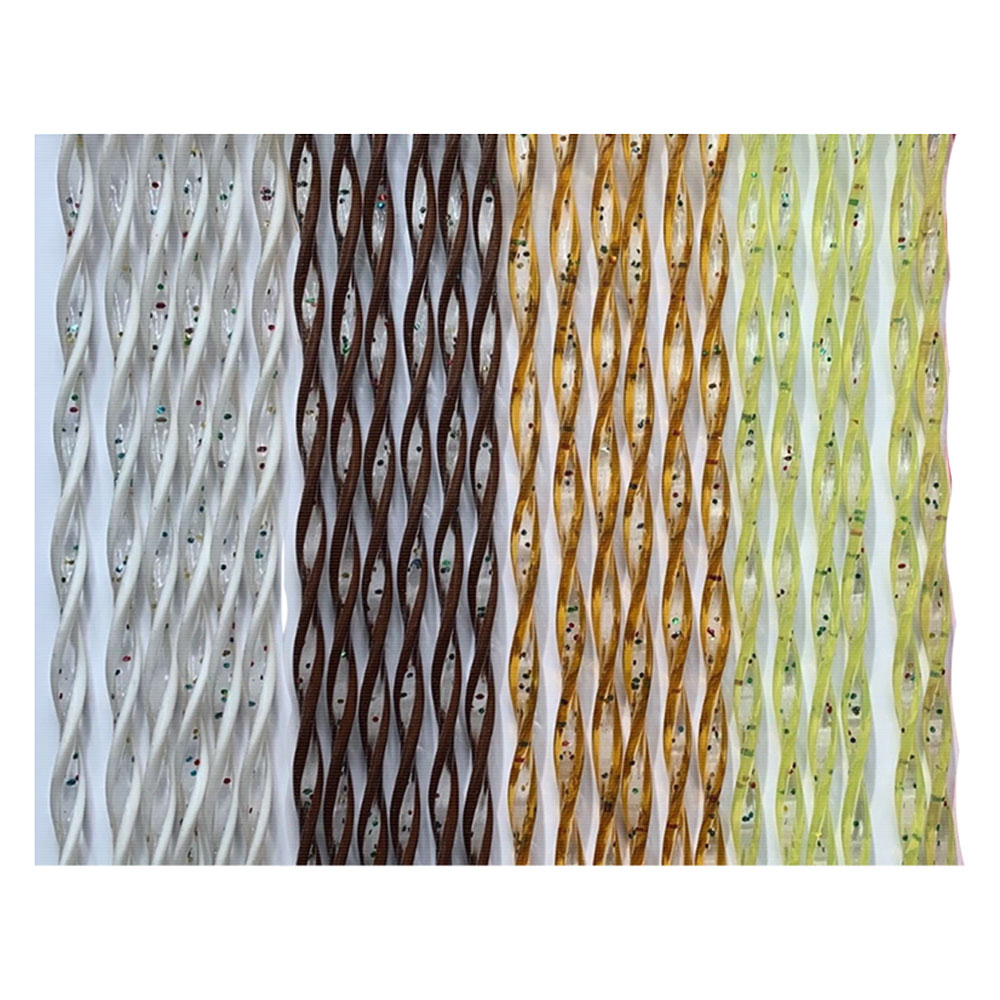 Tenda Elicoidale 'Luna' Cm. 100 X 220 - Avana/Traspar.