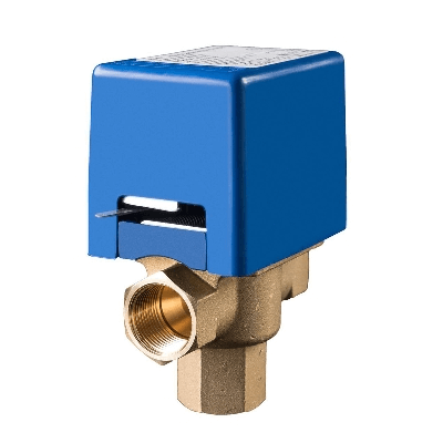 Valvola di zona a 3 vie con micro ausiliario 1&quot; Gas F.