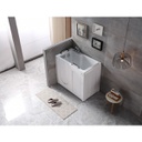 Vasca  con sportello Linea Macan Apertura a sinistra 110x63x h97 cm