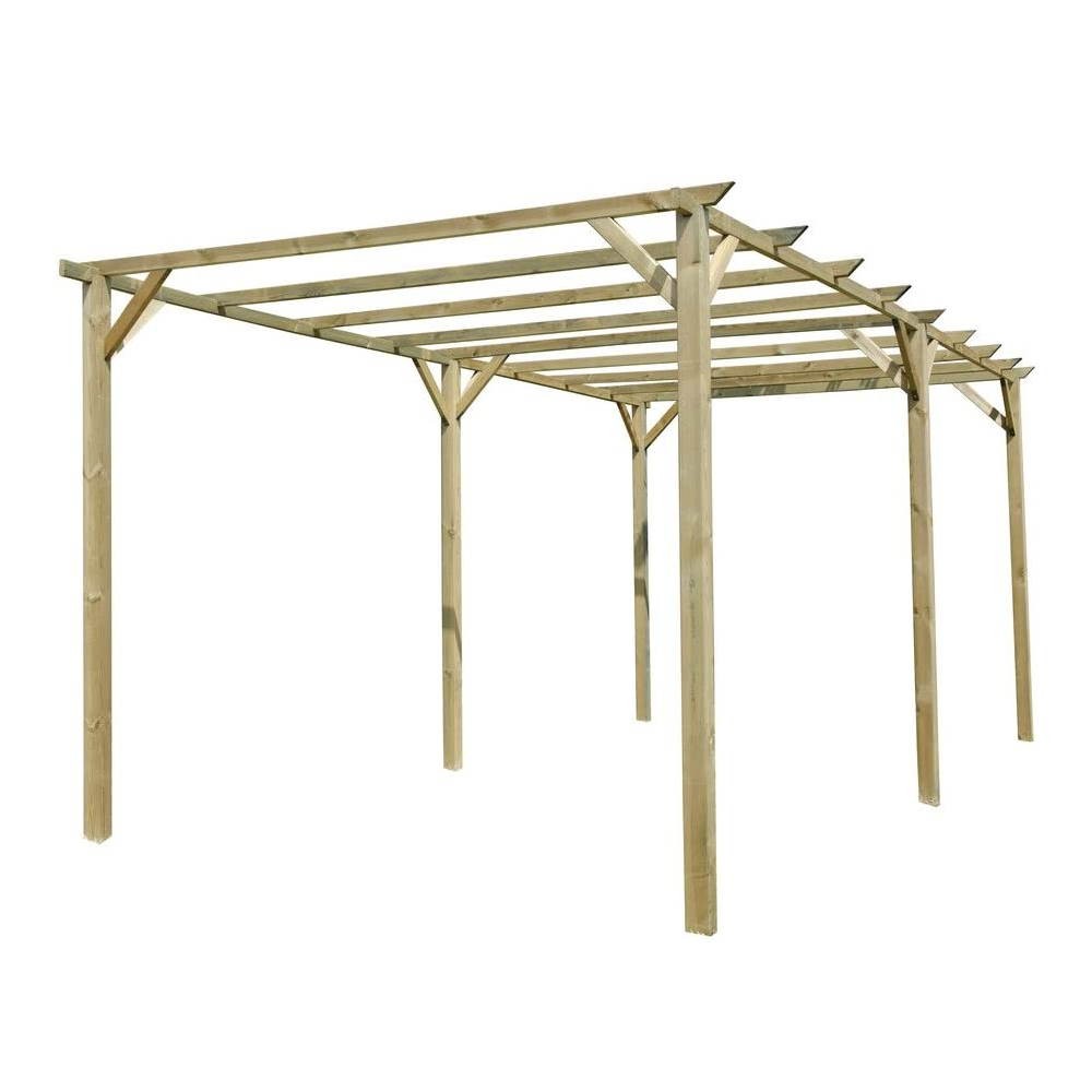 Pergolato in legno 3 x 6 metri rosa pietro (2015190) (copia)