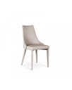 4x Sedia in similpelle Myriam grigio chiaro STS