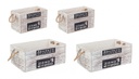 2x Set4 Cassettina Alpha Grigio