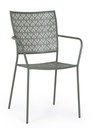 4x Sedia C-Br Lizette Dark Olive