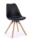 4x Sedia New Trend Nero  