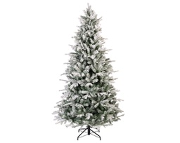 [20102673] Albero di Natale glassato in Abete del Vermont H 180 Ø 109 cm