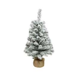 [19974746] Albero di Natale innevato da interno - 60 cm