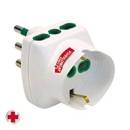 [1991097] Antibatterico Adattatore Per Presa Di Corrente Tipo L