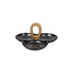 [20003728] Antipastiera 24Cm 3 Scomparti Con Manico