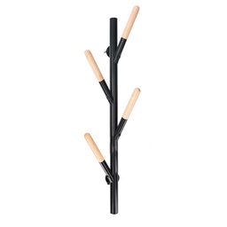 [V5924900000] Appendino metallo nero 4 posti cm19x18h63