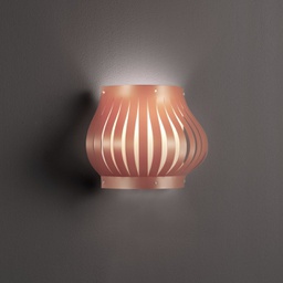 [D25A/BY/COP] Applique Balcony Copper Cm. 33 x 17 x 25 h
