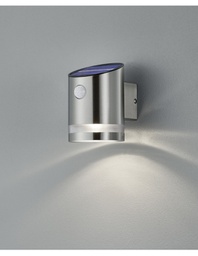 [TRIOR22231107] Applique Da Esterno Salta Led IP44 Nichel Con Sensore Di Movimento Trio Lighting