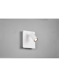 [TRIO222960131] Applique Da Esterno Spot Led Orientabile IP54 Tunga Bianco Trio Lighting