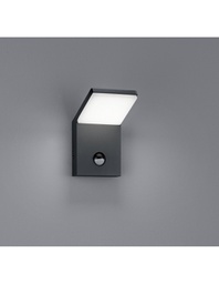 [TRIO221169142] Applique Esterno Pearl Led IP54 Antracite Sensore Movimento Trio Lighting