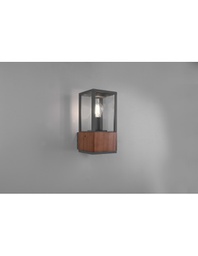 [TRIO201860130] Applique Garonne Da Esterno IP44 1xE27 Legno Trio Lighting