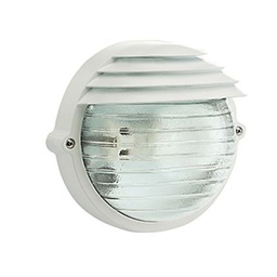 [SOV790/02] Applique Grande E27  linea palpebra tonda  bianco