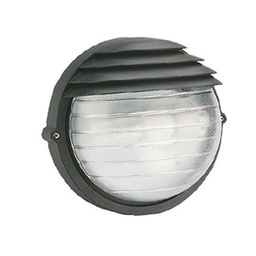 [SOV790/06] Applique Grande E27  linea palpebra tonda  nero
