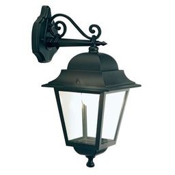 [SOV992/06] Applique Grande In Basso  linea quadrata  nero