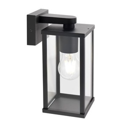 [SOV177/06] Applique In Basso E27  linea aurea  nero