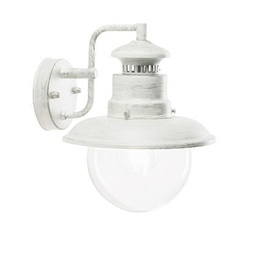 [SOV590/37] Applique In Basso E27  linea calipso  biancoargento