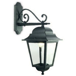[SOV581/06] Applique In Basso E27  linea mito  nero