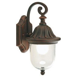 [SOV775/11] Applique In Basso E27  linea rain  ruggine
