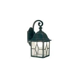 [SOV774/12] Applique In Basso E27 linea rice neroargento