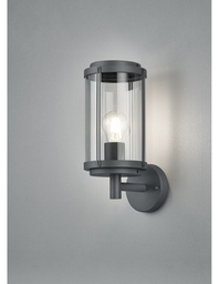 [TRIO202360142] Applique Lanterna IP44 Tanaro Antracite H32 cm Trio Lighting
