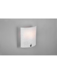 [TRIO212200100] Applique Parete Moderna Vetro Trasparente Elisa 1xE27 Trio Lighting