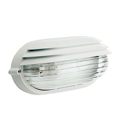 [SOV787/02] Applique Picc. E27  linea palpebra ovale  bianco