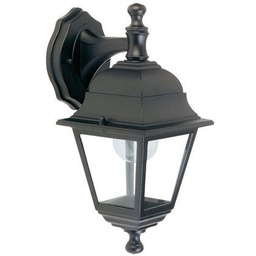[SOV160/06] Applique Piccola In Basso E27  linea nano  nero