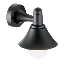 [SOV450/06] Applique Piccola In Basso E27  linea soda  nero