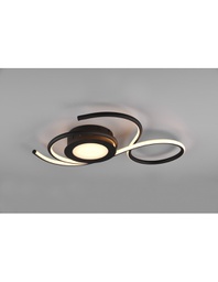 [TRIO623410232] Applique Plafoniera Nera Design Moderno Led Dimmer Jive Trio Lighting