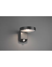 [TRIOR22251142] Applique Posadas Led Antracite IP44 con Sensore Movimento Trio Lighting