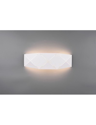 [TRIO223510231] Applique Rettangolare Led Zandor Bianco L40 cm Trio Lighting