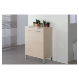 [BR799069] Armadietto da Bagno due ante Larice 60x34x h78 cm