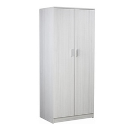 [O45500EUK] Armadio multiuso due ante Eucalipto 77x52x h182 cm