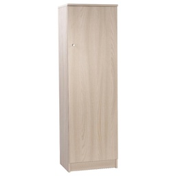 [O30200OLK] Armadio multiuso un anta Olmo Chiaro 46x34x h147 cm