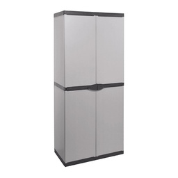 [042535] Armadio resina con 4 ripiani e due ante cm 68 x 39.5 x 168 h (copia)